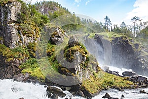 Waterfall in Norway