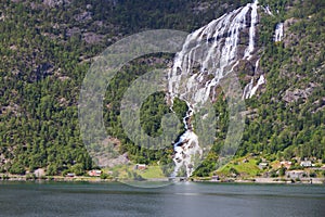 Waterfall in Norway