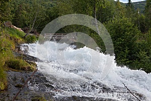 Waterfall in Norway