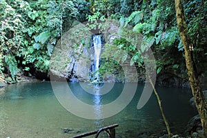 The waterfall is one of the natural beauties that is very enchanting and still maintains its naturalness