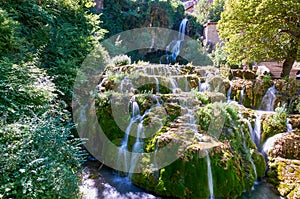 Waterfall at Orbaneja del Castillo