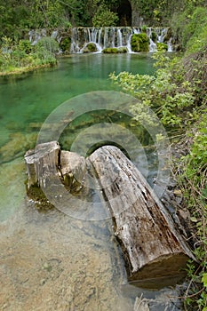 Waterfall of Orbaneja del Castillo, Burgos