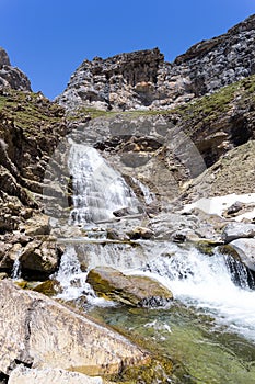 Waterfall in Ordesa National Park