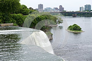 Waterfall in Ottawa, Canada