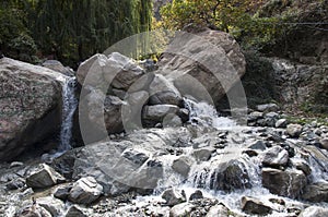 Waterfall in the Ourika Valley