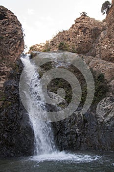 Waterfall in the Ourika Valley