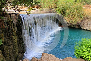 Waterfall in park