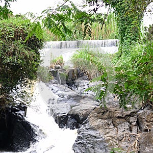 A waterfall in the Park