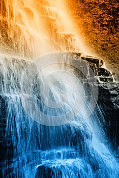 Waterfall in the park2