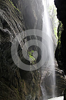 Waterfall in Partnachklamm