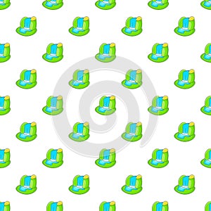 Waterfall pattern, cartoon style