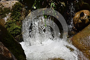 Waterfall in Payson Grotto photo