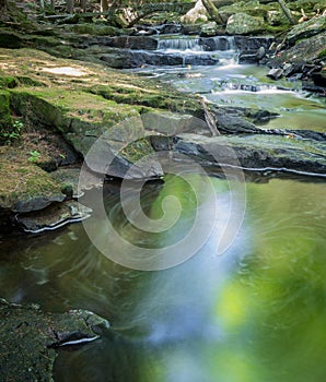 Waterfall and Peaceful Pool