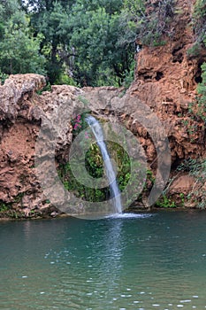 Waterfall of Pego do Inferno near Tavira