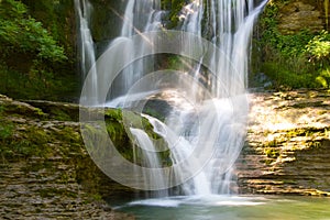 Waterfall of PeÃÂ±aladros photo