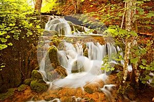 Waterfall, Plitvice Lakes photo