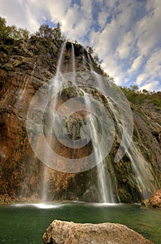 Waterfall at Plivicka Jezera