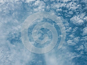 Waterfall pouring from heaven