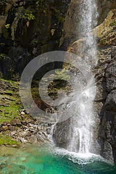 Waterfall in the Pyrenees