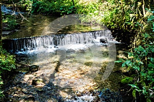 Waterfall on Rachitele river