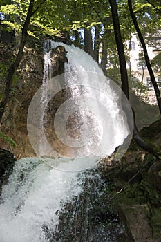 Cascata dopo la pioggia 