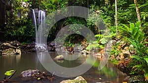 Waterfall in a Rainforest - Australia