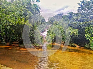 Waterfall, Ratnapura in SriLanka