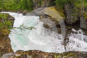 Waterfall on Rauma river