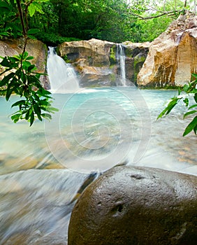 Waterfall at the RincÃÂ³n de la Vieja NP photo