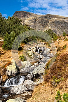 Waterfall on Riu de Juclar