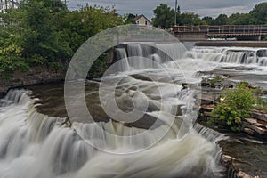 Waterfall on River