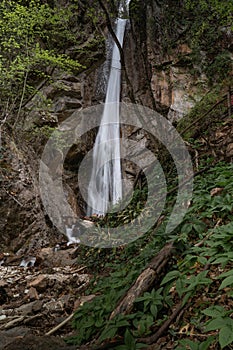 Waterfall and river with long-term facilitation kaltern sÃ¼dtirol