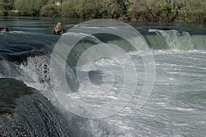 Waterfall On The River Manavgat