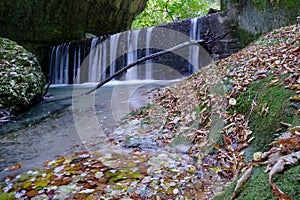 Waterfall River Orfento Valley - Majella - Abruzzo - Italy