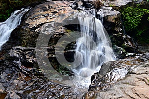 Waterfall on the rock