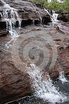 Waterfall Rocky Drop Serrania de La Macarena photo