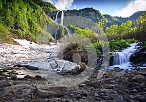 Waterfall Russia, Kavkaz