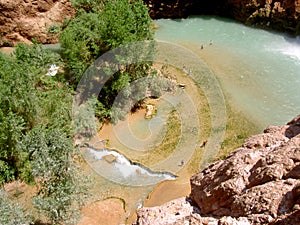 Waterfall's pool, Arizona