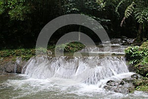 Waterfall at Sa Nang Manora Forest Park, Phang Nga Province, Thailand