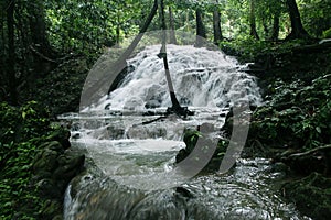 Waterfall at Sa Nang Manora Forest Park, Phang Nga Province, Thailand