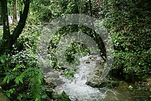 Waterfall at Sa Nang Manora Forest Park, Phang Nga Province, Thailand