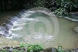 Waterfall at Sa Nang Manora Forest Park, Phang Nga Province, Thailand