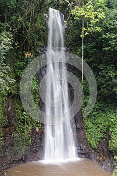 Waterfall Sao Nicolau, Sao Tome