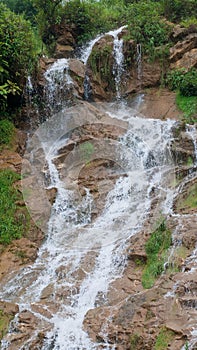 Waterfall in Sapa Valley, Vietnam