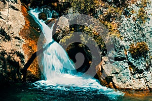 Waterfall in Sapadere Canyon