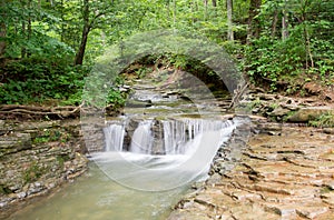 Waterfall at Saunders Spring photo