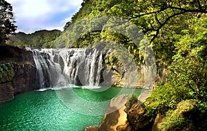 Waterfall scenery