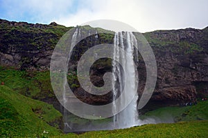 Waterfall, Seljalandsfoss, Iceland