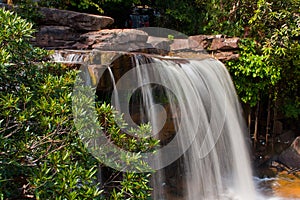 Waterfall in Sihanoukville Cambodia