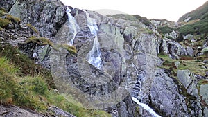 Waterfall Siklawa in Tatra Mountains